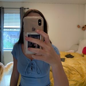 Blue Croptop from PanSun!